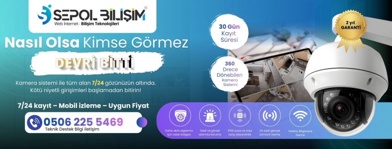 Tokat Zile Kamera Sistemi Kurulumu – Profesyonel Güvenlik Çözümleri